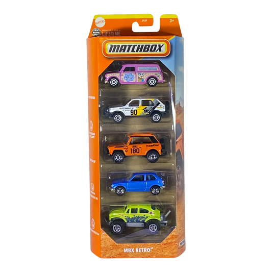 Matchbox MBX Retro 5 Pack Die-Cast Set