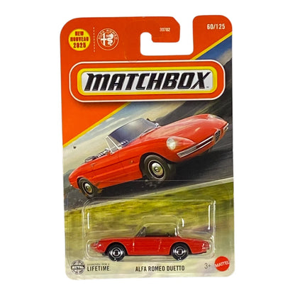 Matchbox Alfa Romeo Duetto