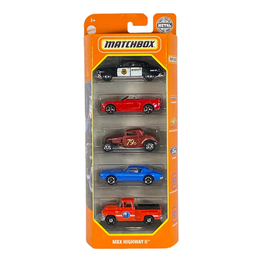 Matchbox MBX Highway II | 5 Pack Edition
