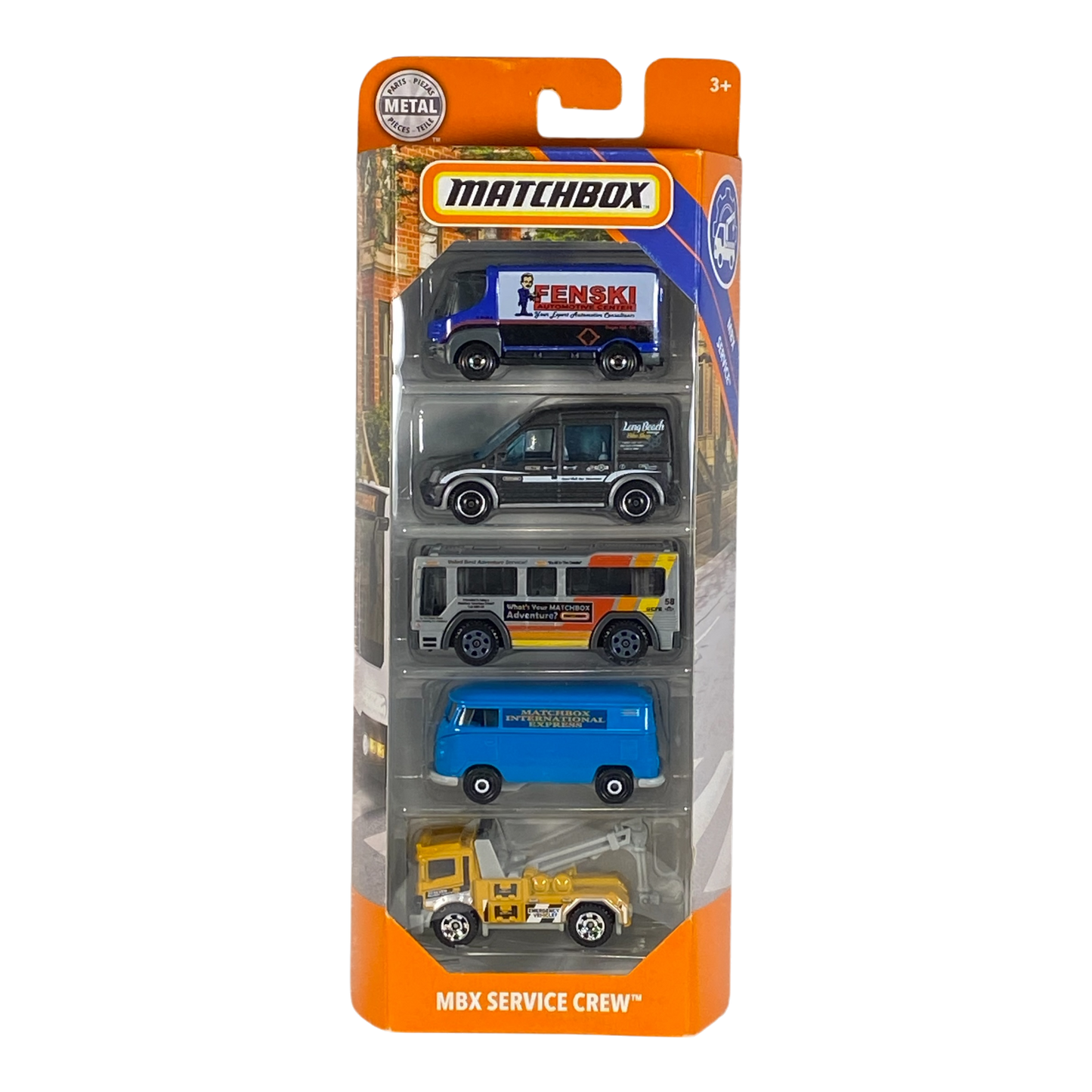 Matchbox MBX Service Crew | 5 Pack Edition