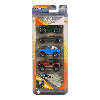 Matchbox Top Gun Maverick 5 Pack Vehicles