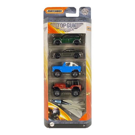 Matchbox Top Gun Maverick 5 Pack Vehicles