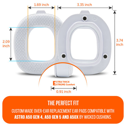 Astro A50 Gen 4, Gen 5 and A50X Earpads - WC FreeZe Cooling Gel