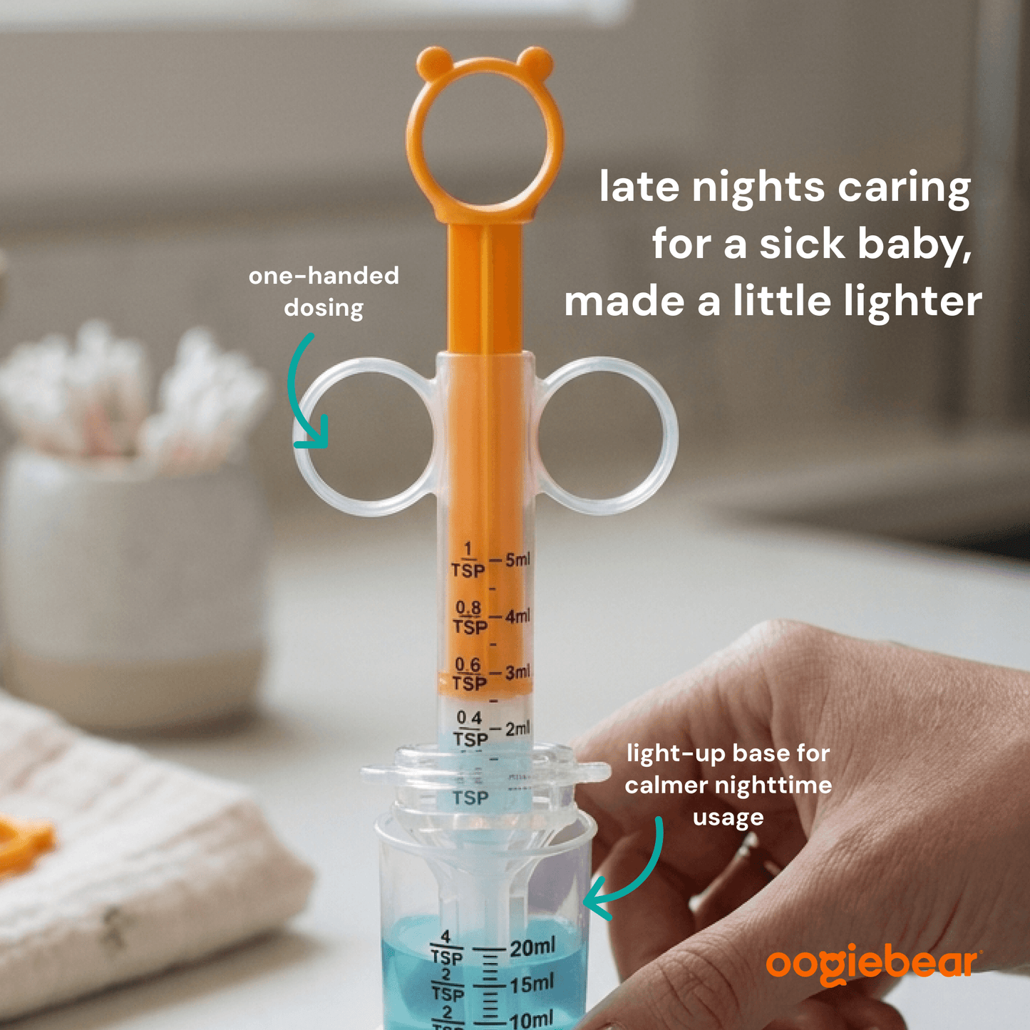 oogiebear light-up baby medicine kit (4-piece)