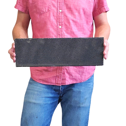 Medium, Black Plastic Foundation with Double Beeswax
