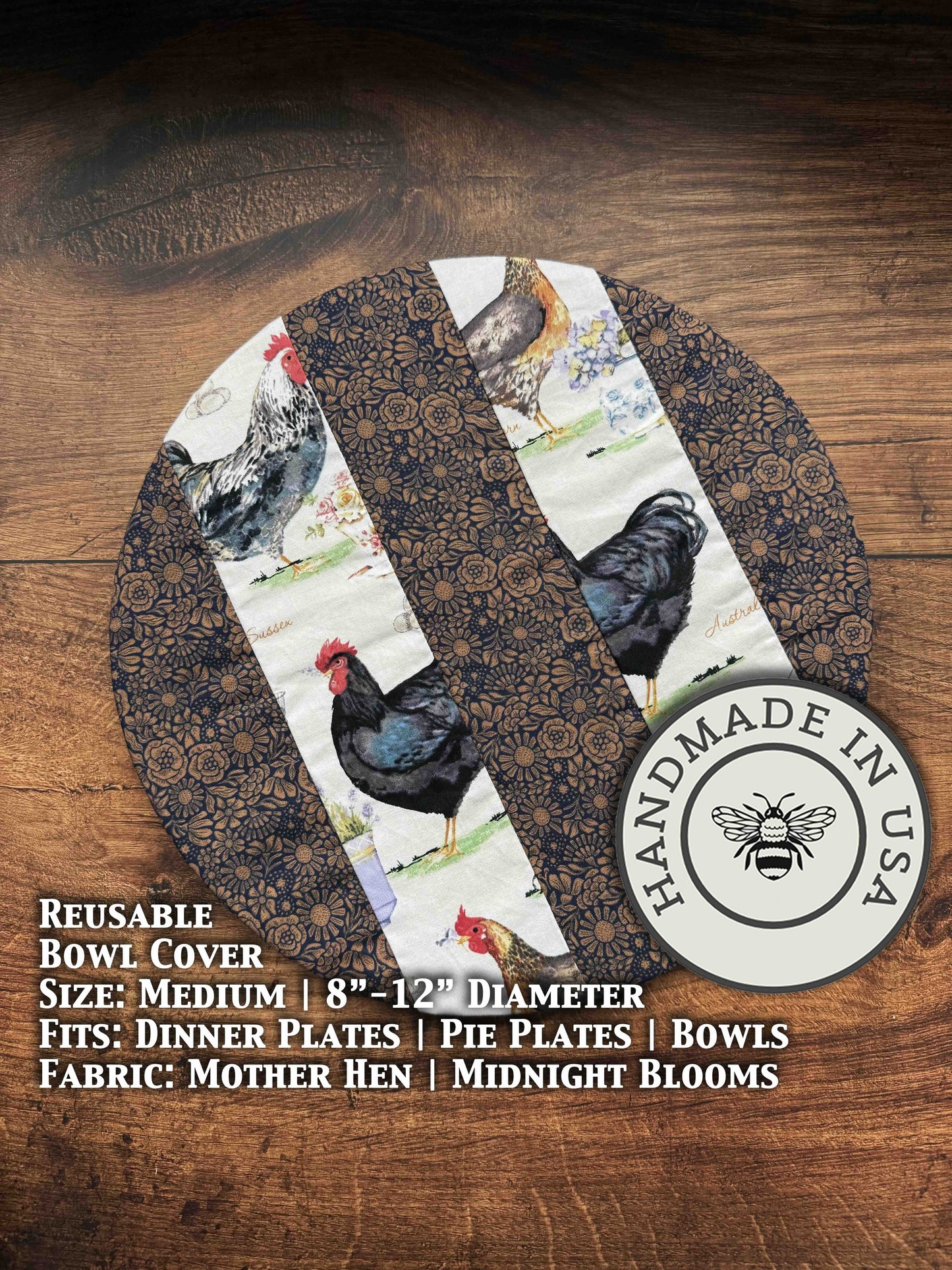 Medium Bowl & Banneton Covers