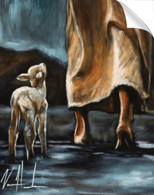 My Sheep Listen to My Voice - Sticker