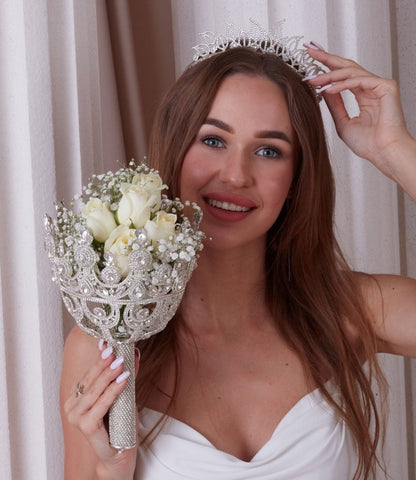 Proposal Flower Holder, Bridal Bouquet Holder