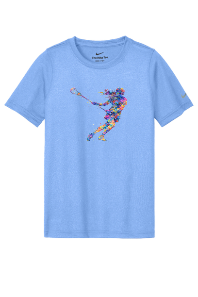 Lacrosse Graffiti Girl Youth Nike T-Shirt - SUNKDX8787SIGRGIR