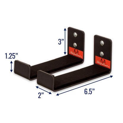 Minimalist Surfboard Display Rack | Holds 30 lbs
