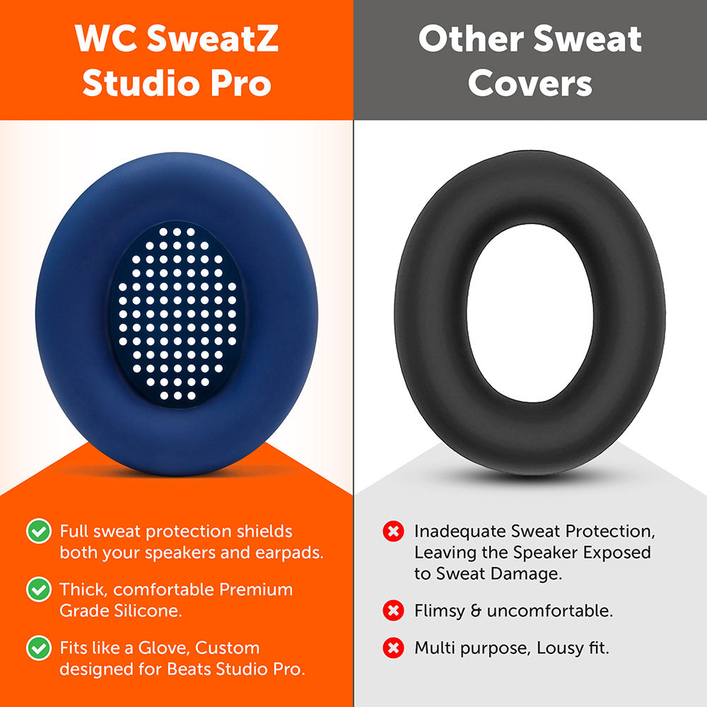 Beats Studio Pro Earpad Sweat Covers - WC SweatZ Studio Pro