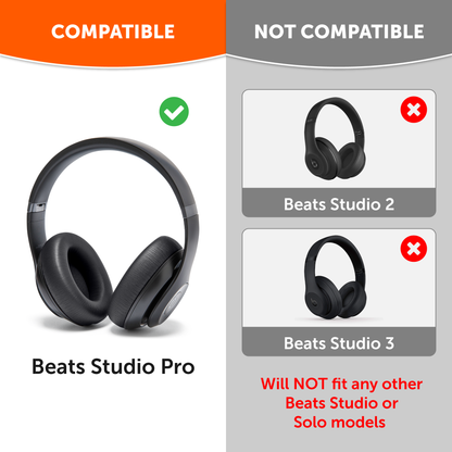 Beats Studio Pro Earpads by Wicked Cushions