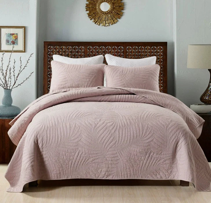 American-Style Large Cotton Quilting Embroidery Foreign Trade Bedspread