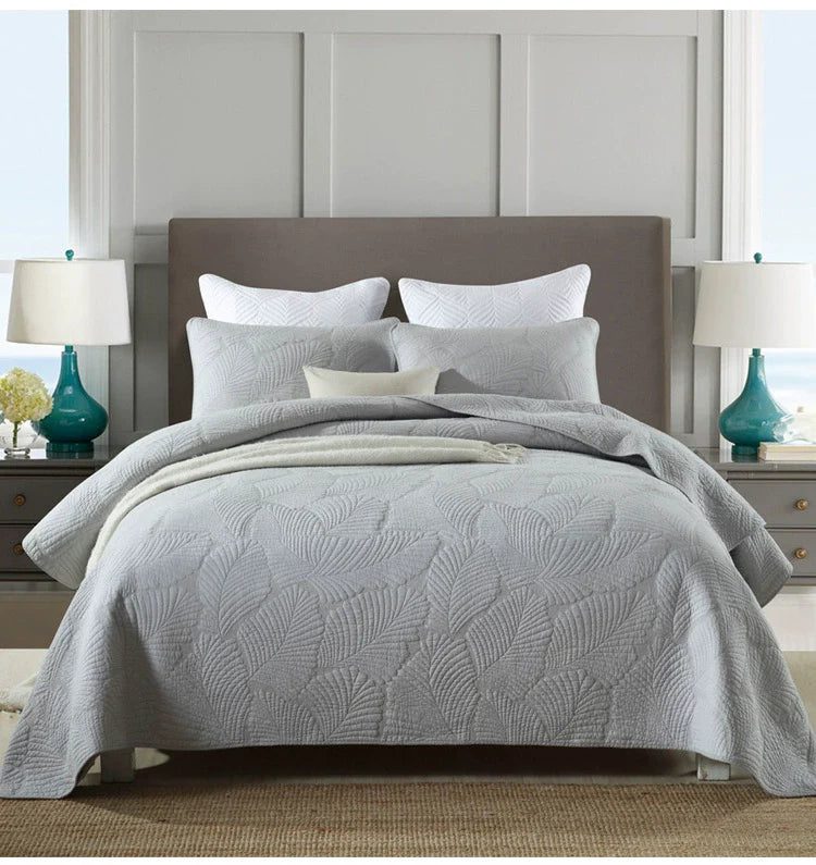 American-Style Large Cotton Quilting Embroidery Foreign Trade Bedspread