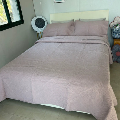 American-Style Large Cotton Quilting Embroidery Foreign Trade Bedspread