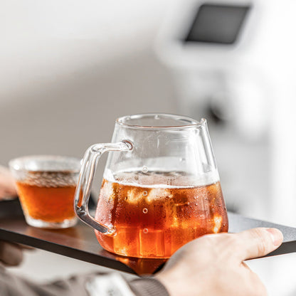 Glass Coffee Server Carafe Hand Brew Pour Over