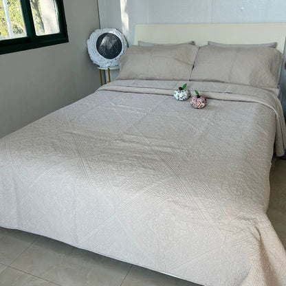 American-Style Large Cotton Quilting Embroidery Foreign Trade Bedspread
