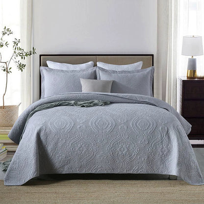 American-Style Large Cotton Quilting Embroidery Foreign Trade Bedspread