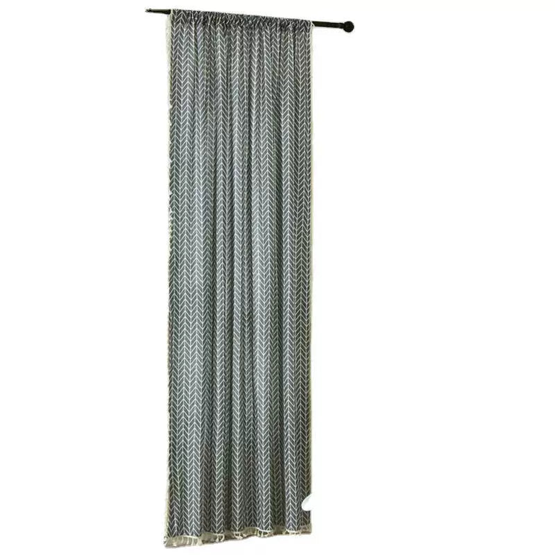 Nordic Linen Curtain Kitchen Curtain