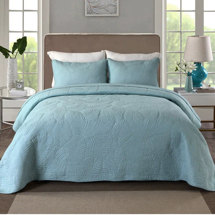 American-Style Large Cotton Quilting Embroidery Foreign Trade Bedspread