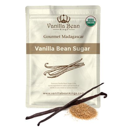 Organic Vanilla Bean Sugar - 12 OZ