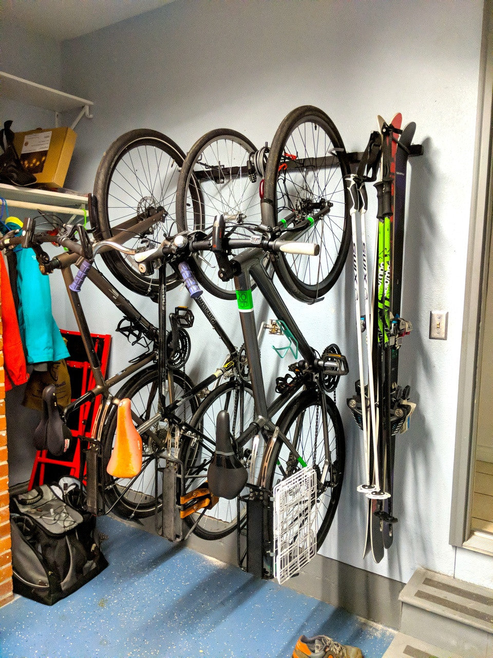 G-Adventure | Adjustable Wall Storage System | Holds 300 lbs