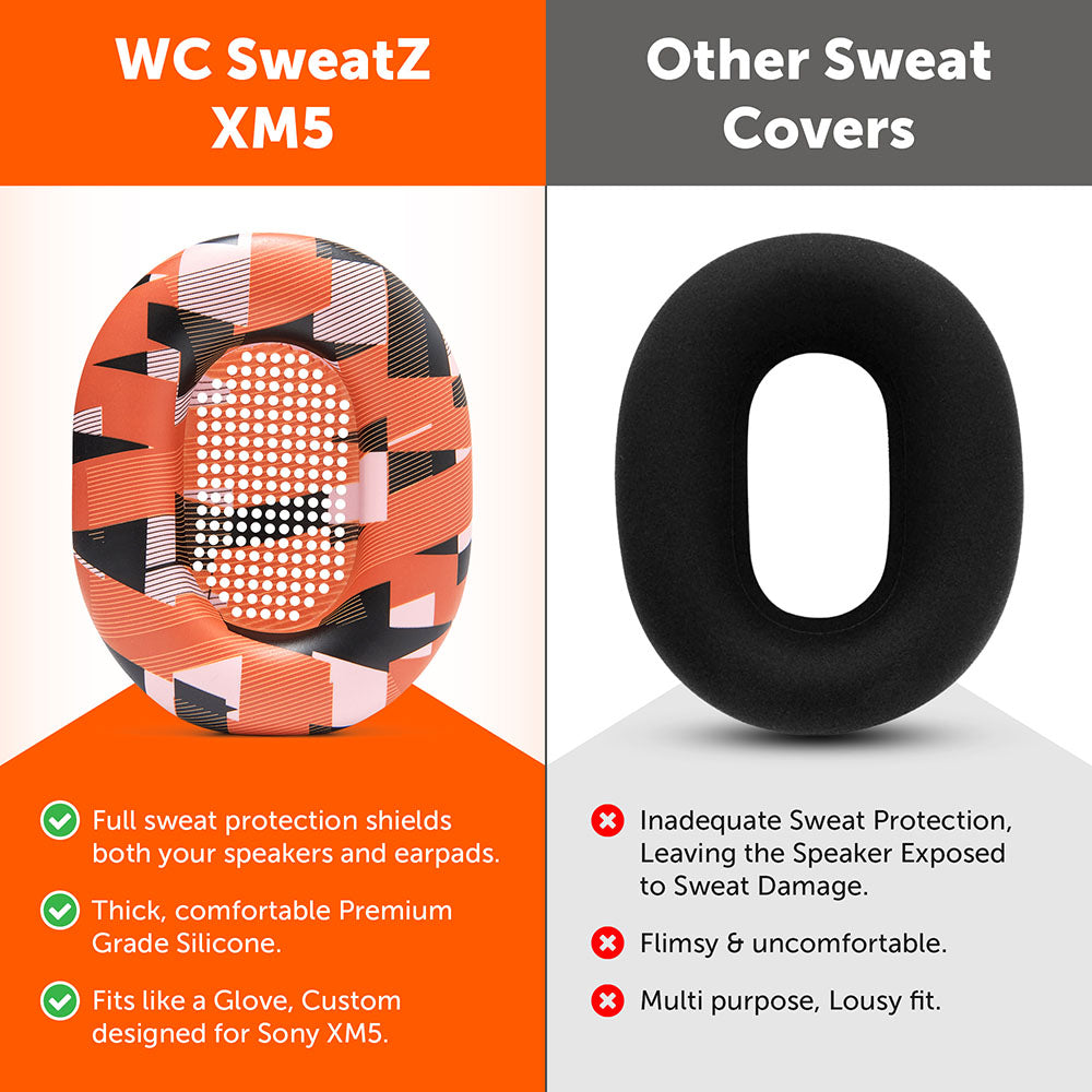 Sony WH-1000XM5 Earpad Sweat Covers - WC SweatZ