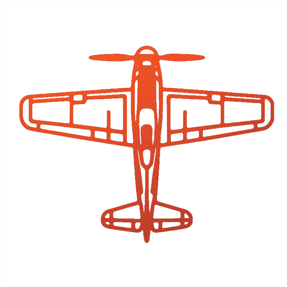 Airplane metal art Retro Aviation Gift for Him