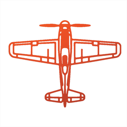Airplane metal art Retro Aviation Gift for Him
