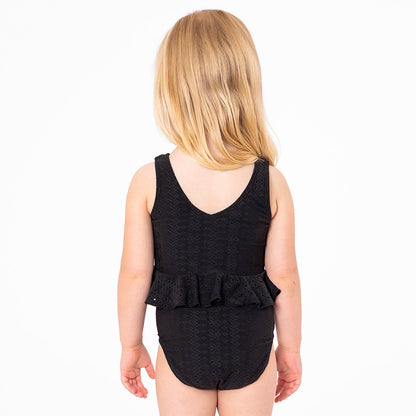 V Neck Peplum Tankini Top (Girls)