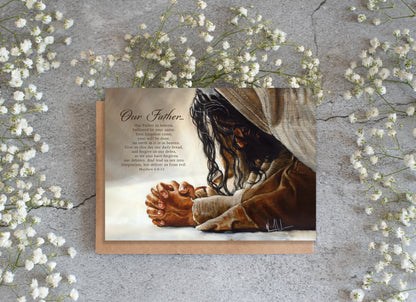 'Our Father....' Greeting Card