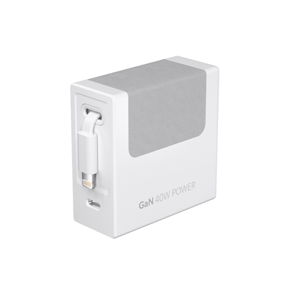 Gitryin Retractable 40W Charger for 3C Devices