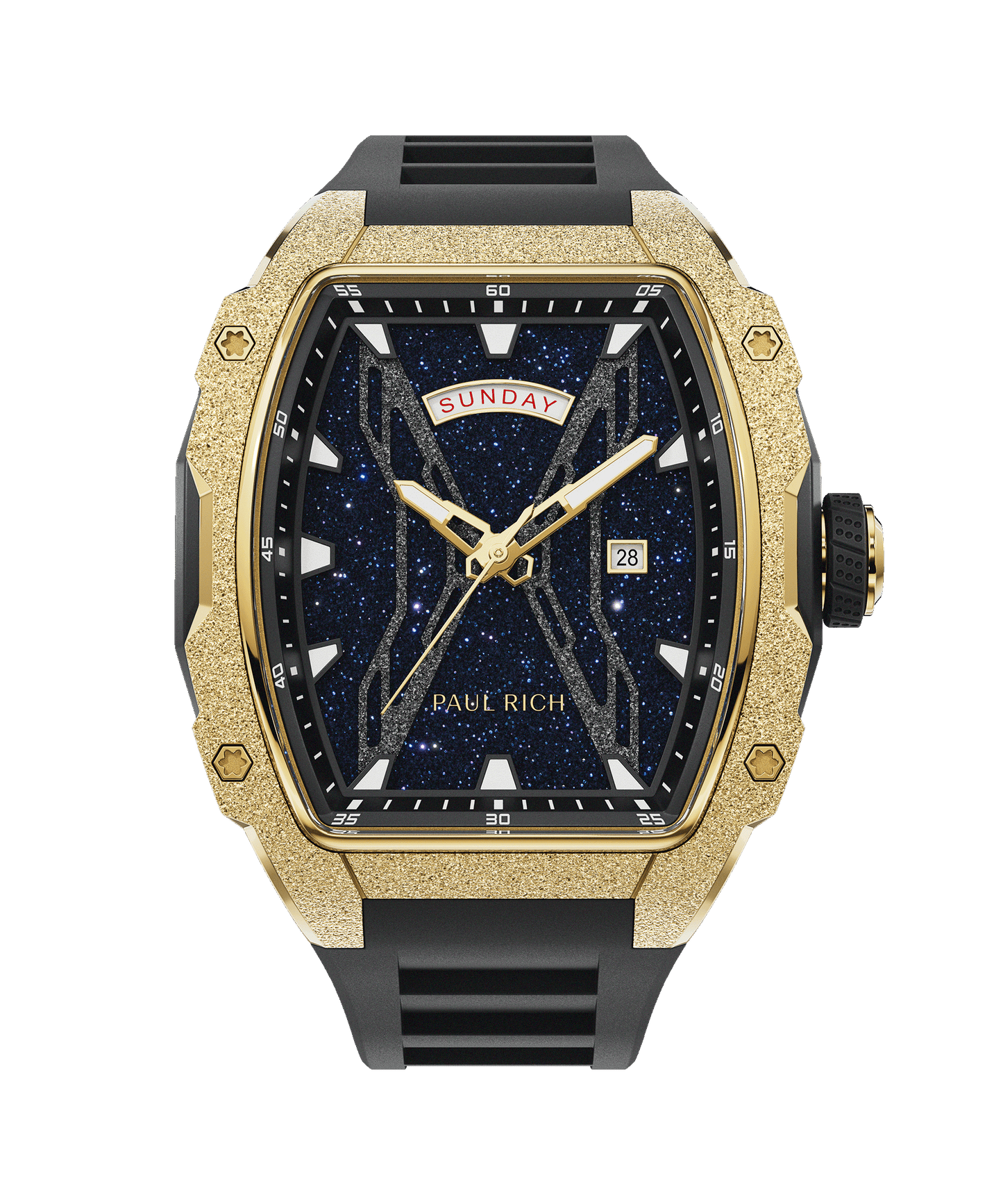 Astro Day & Date Mason Gold