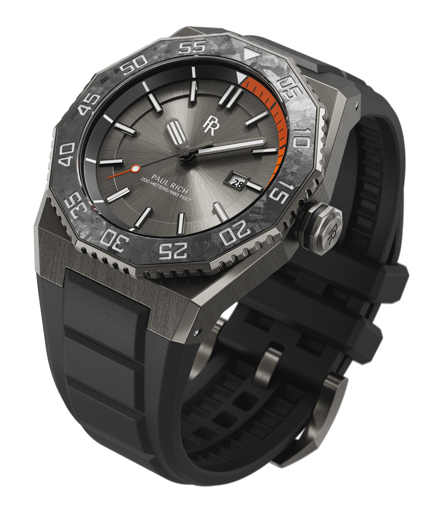 Aquacarbon Pro Forged Grey - Sunburst