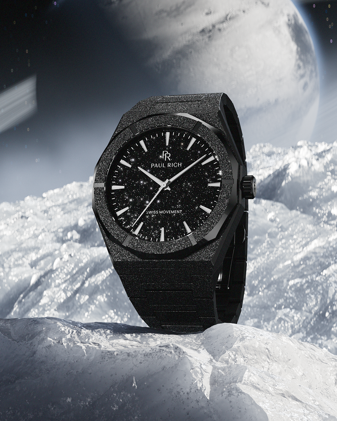 Frosted Star Dust II Void Black