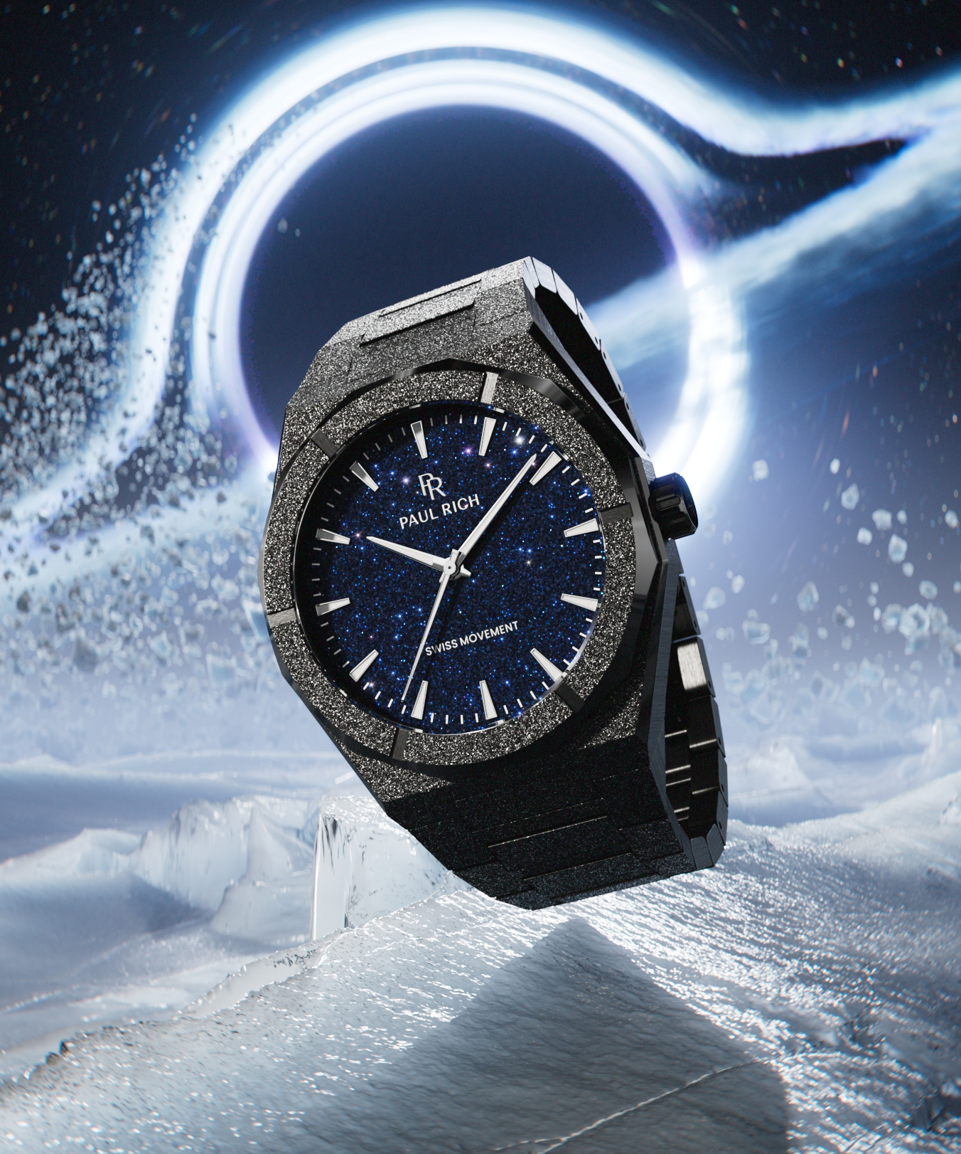 Frosted Star Dust II Black