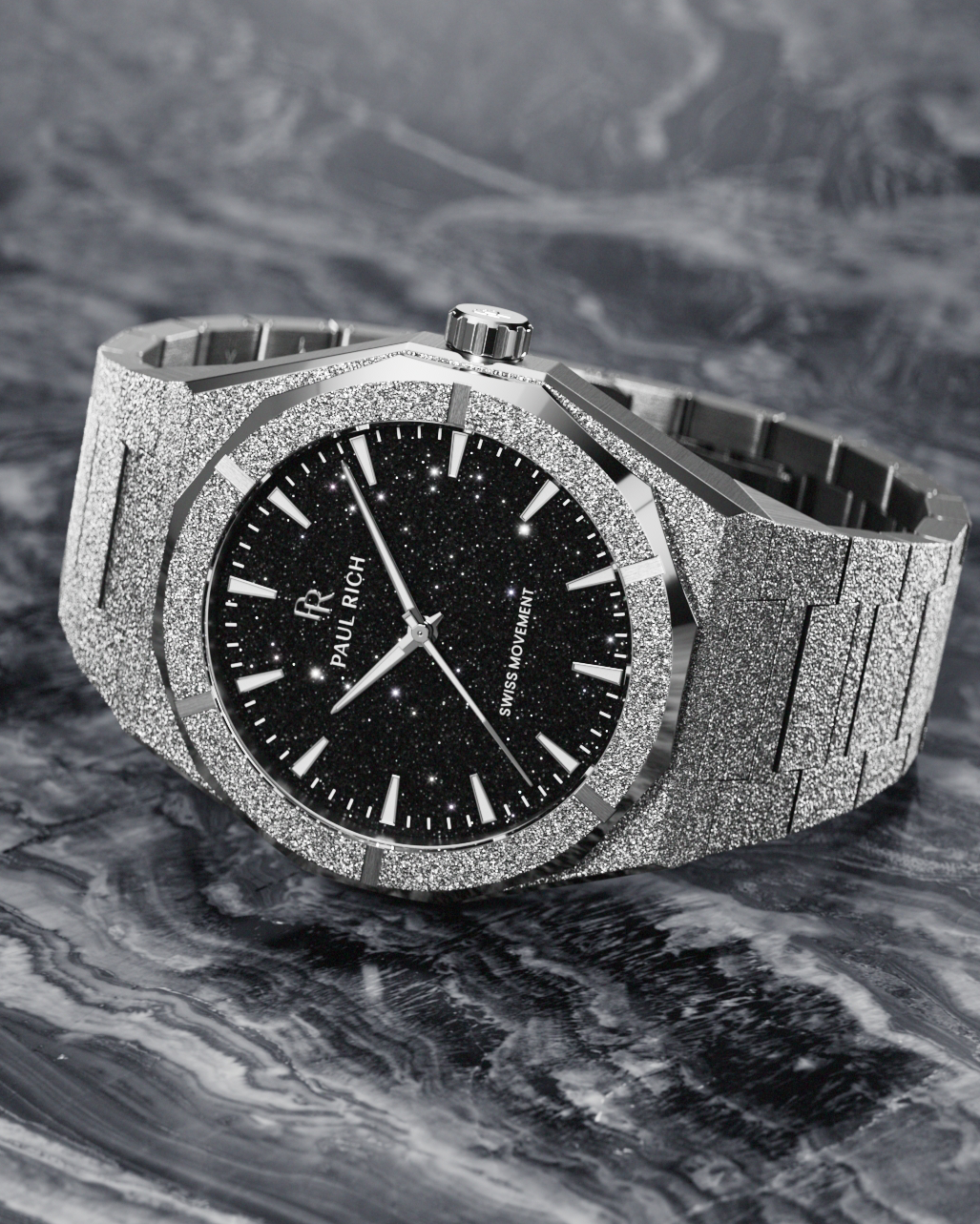 Frosted Star Dust II Void Silver