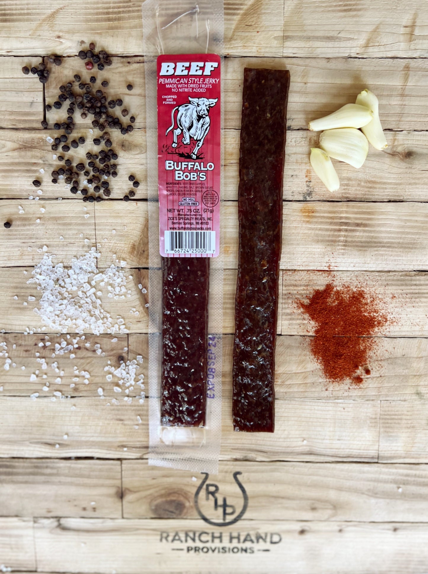 Pemmican Beef Jerky — Dried Fruit Style