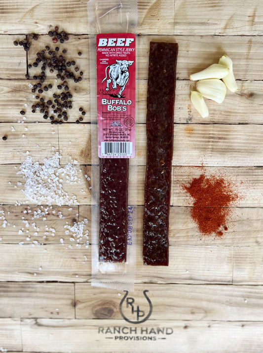 Pemmican Beef Jerky — Dried Fruit Style