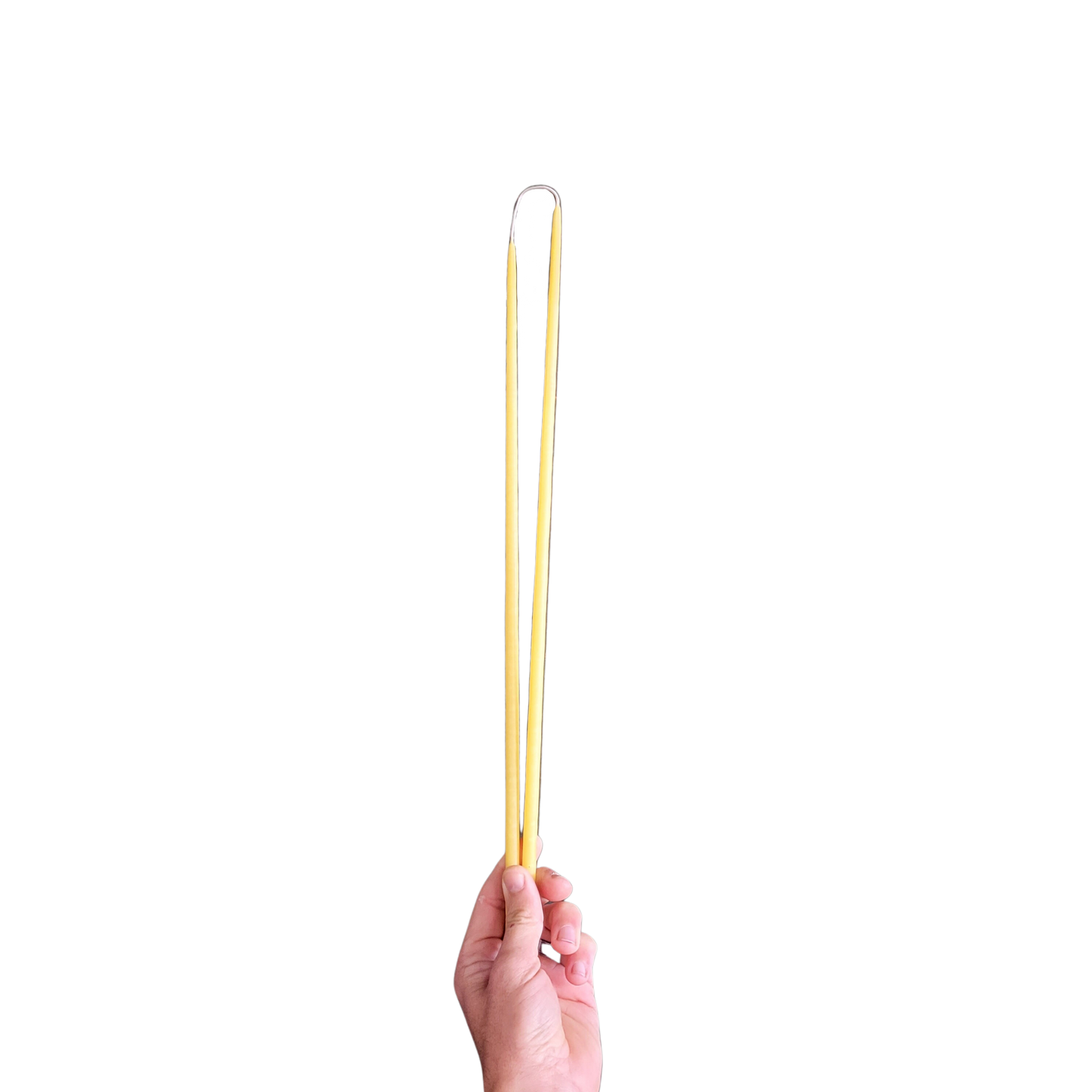 Pencil Thin Taper Beeswax Candles