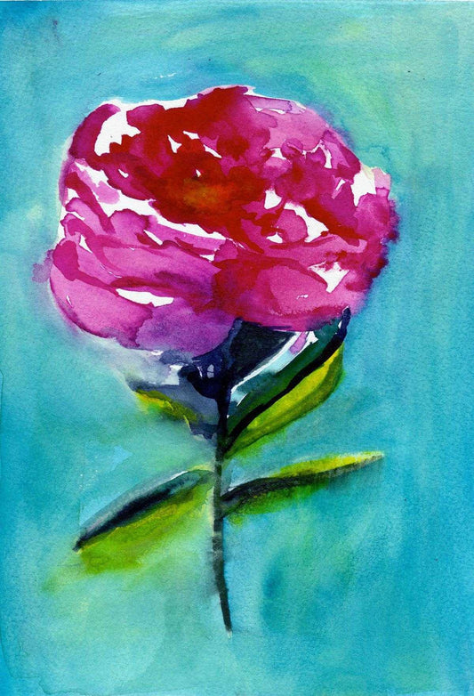 Peony Art Print – Archival Floral Wall Art