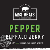 Pepper Buffalo Jerky