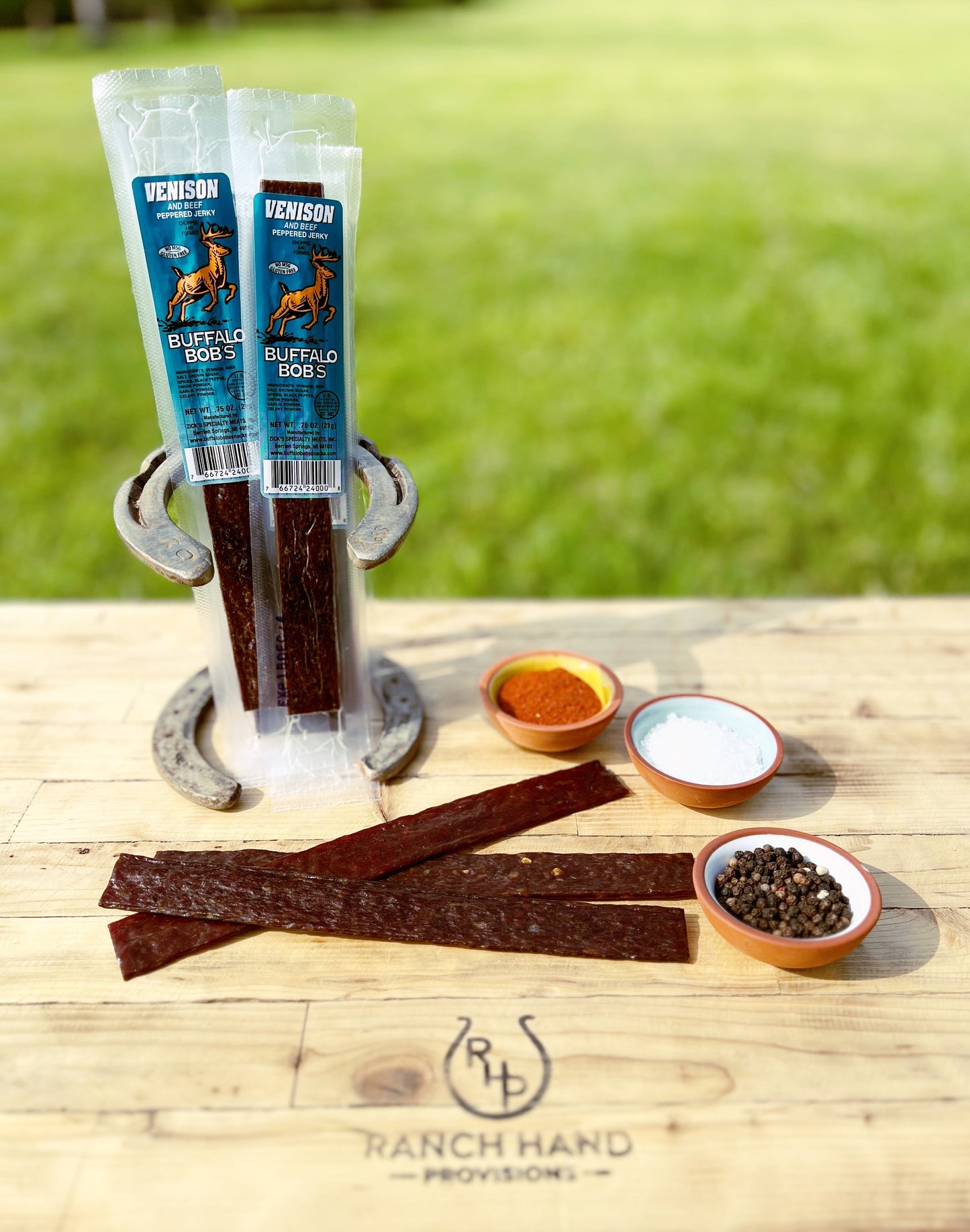 Venison Jerky — Peppered