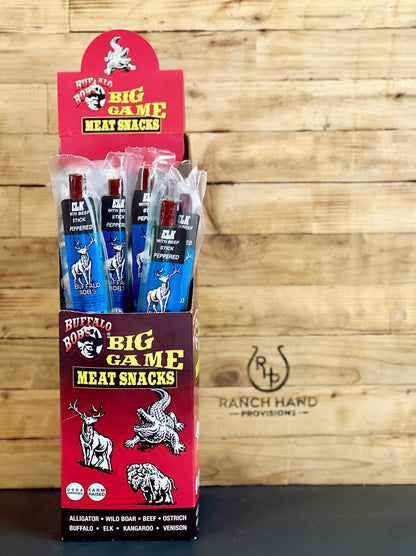 Elk Jerky Stick — Peppered