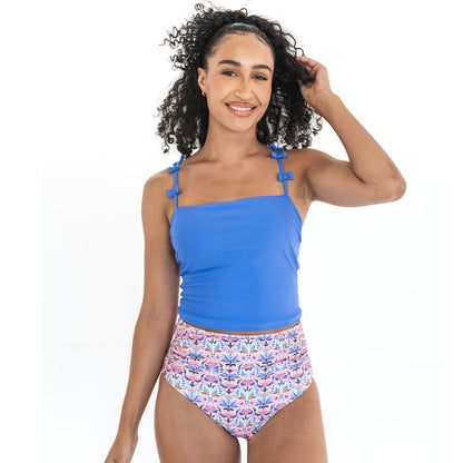 Repeating Bow Tankini Top