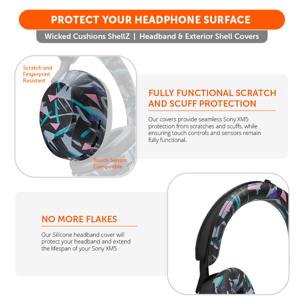 Sony XM5 Protective Shell Cover - WC ShellZ XM5