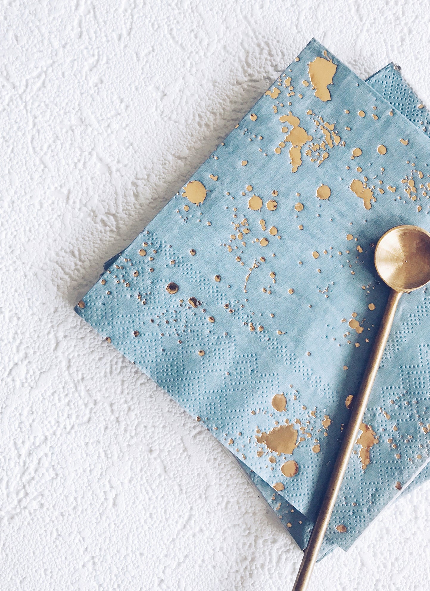 Malibu - Coastal Blue Lunch Paper Napkins