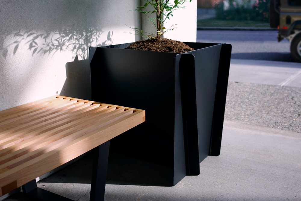 Stahl Planter