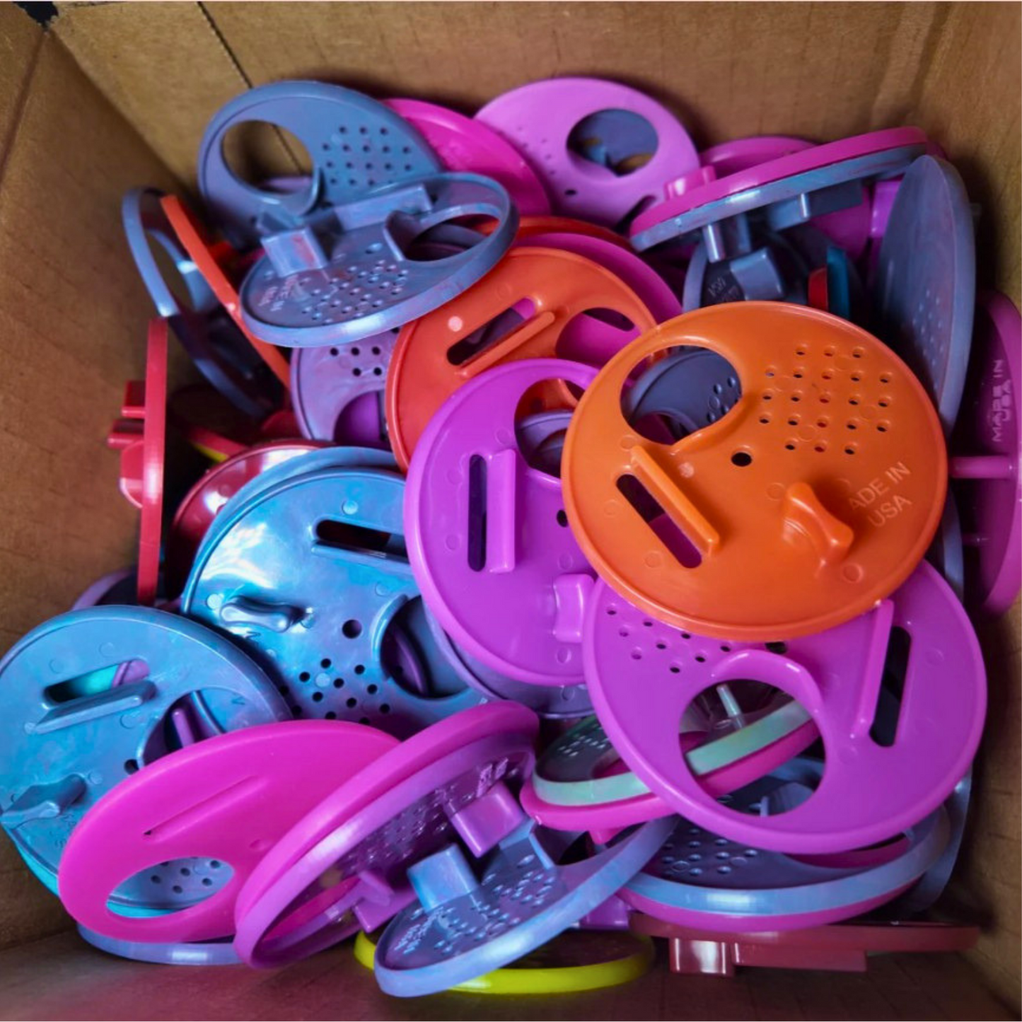 Plastic, Round Disc Entrance Reducer