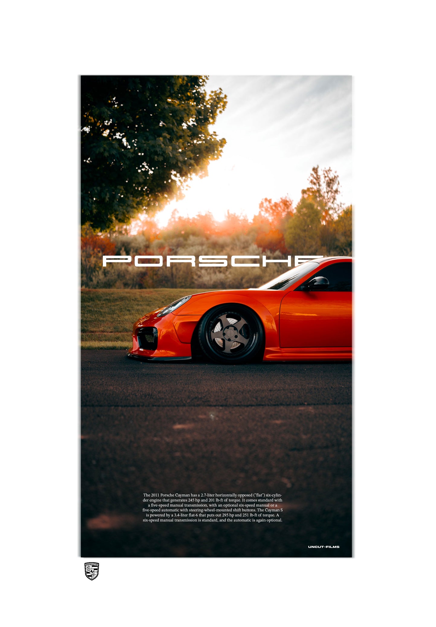 Pandem Porsche Caymen - Uncut Films